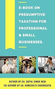 Presumptive Taxation for Professionals & Small Businesses (e-Book)