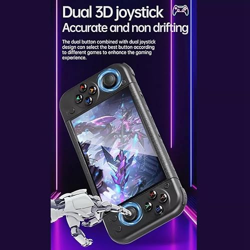 Miniatura 6 de Sistema Linux Video Bluetooth y WiFi RG50XX Consola de juegos portátil con pantalla de 5 pulgadas, consola de juegos retro con 64G incorporado más