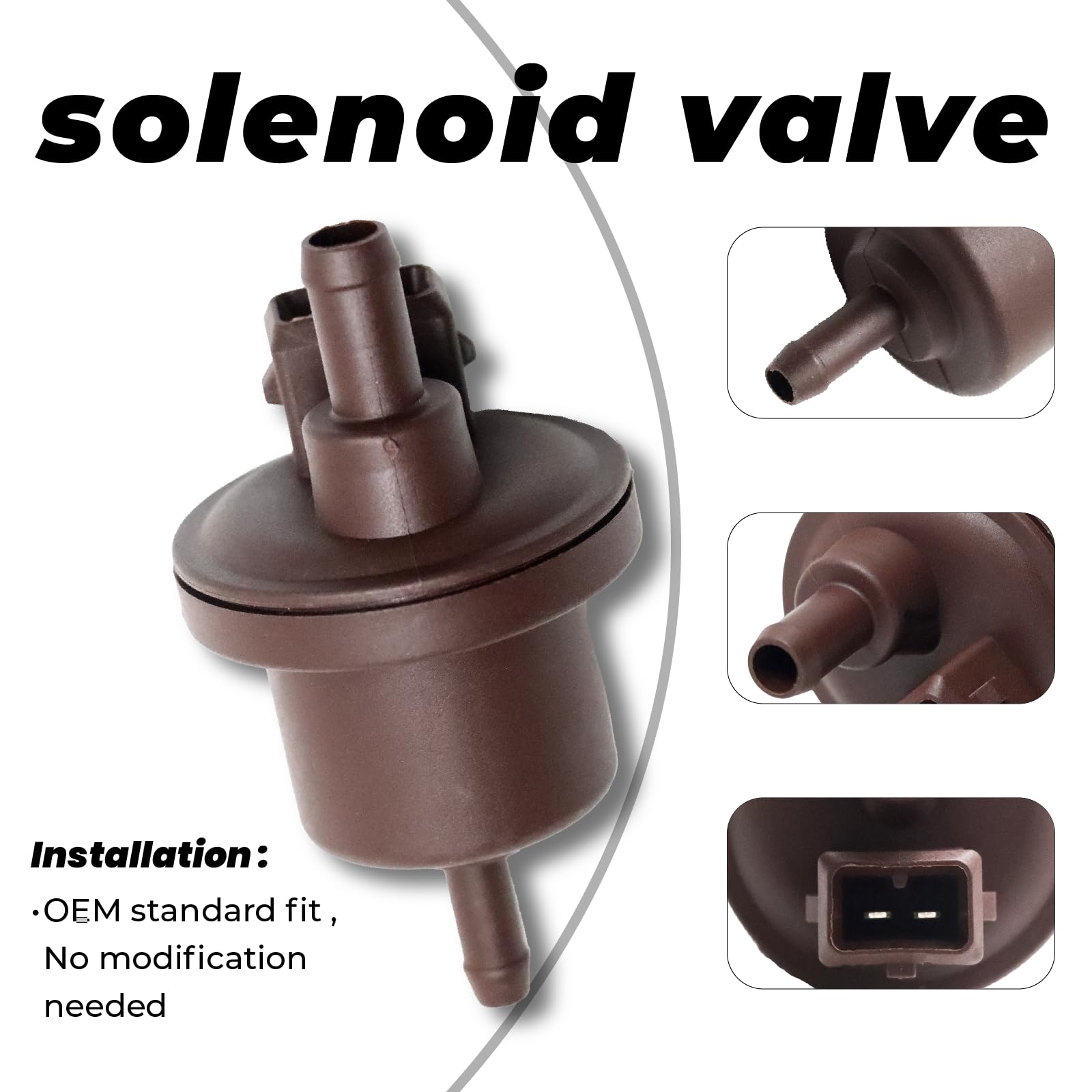 Válvula solenoide de purga de depósito para 206 207 306 307 406 407 508 607 807 Citr0en C2 C3 C4 C5 C6 C8 Bidón Electroválvula 16287G 1628.7G