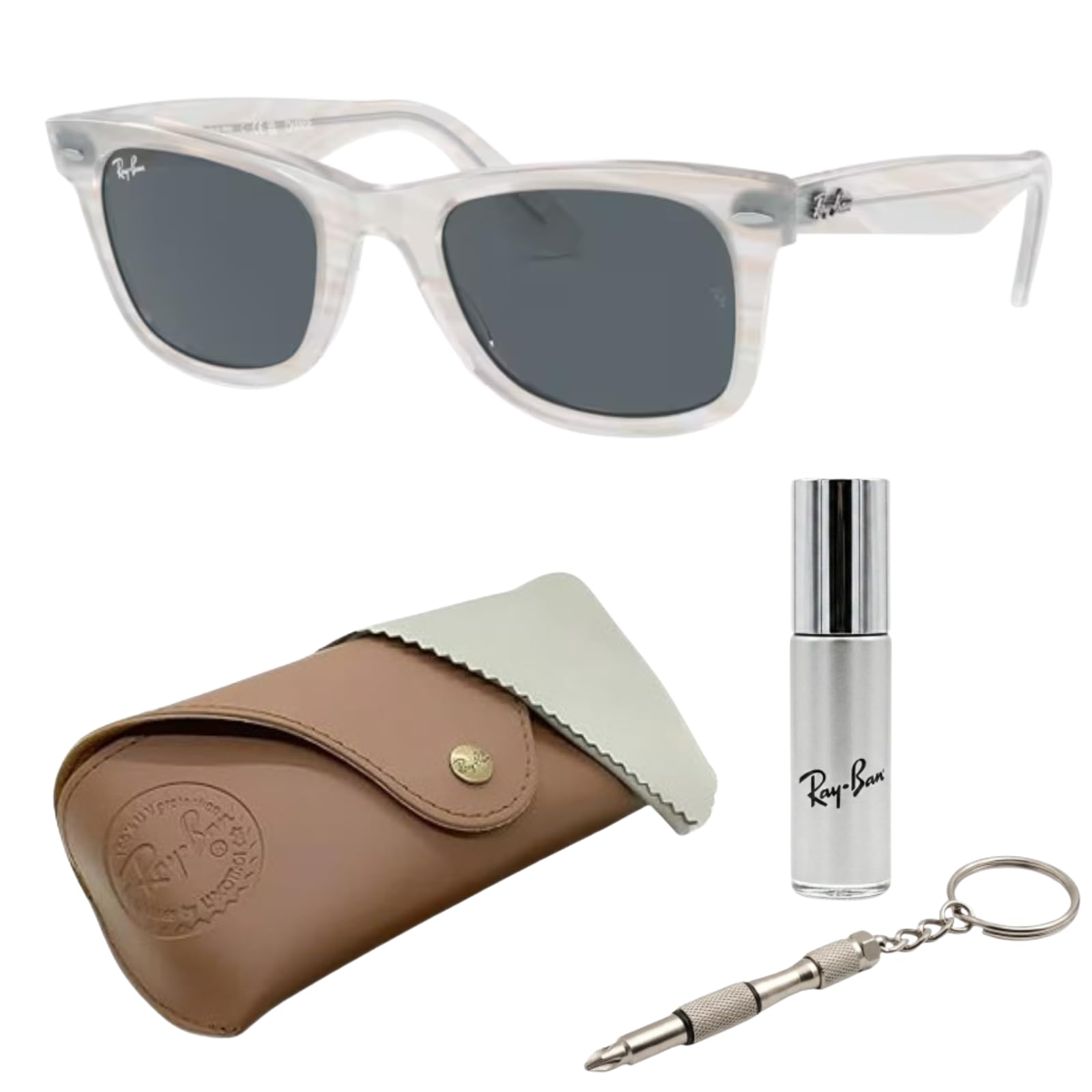 RB2140F ORIGINAL WAYFARER LOW Bridge Sunglasses w/Official Kit