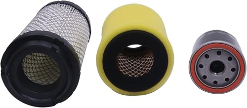 Miniatura 2 de Solarhome Nuevo kit de filtro de aire y aceite 11013-1290 11013-1263 49065-2071 compatible con Kawasaki Mule 4000 y 4010 (2009-2010)