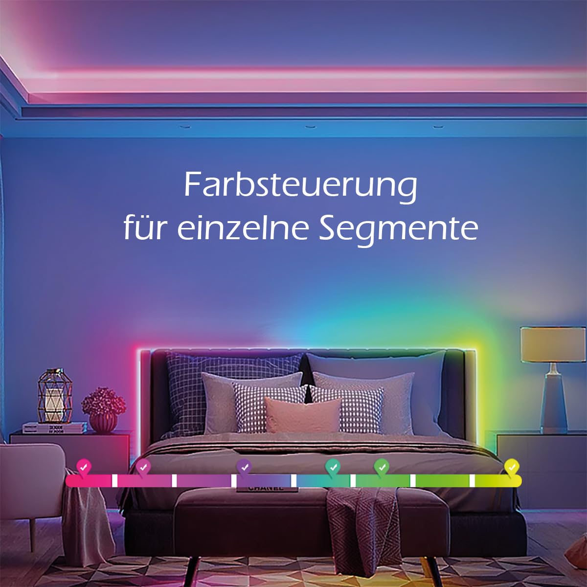 Contrôleur LED GLEDOPTO WLED Pour Bandes Adressables WS2812B, SK6812, Etc. - WiFi, USB-C