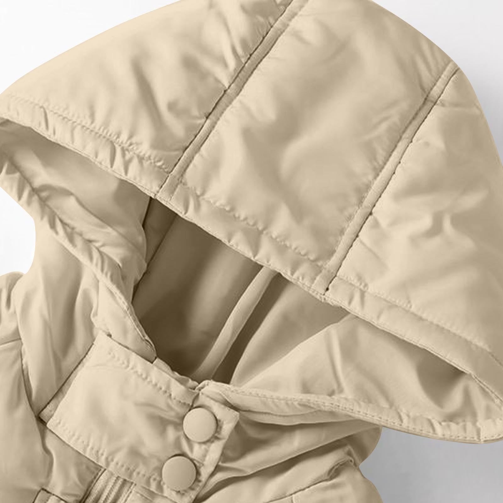 Giacca invernale da ragazza imbottita con cappuccio parka cappotto per bambini caldo ispessito piumini cappotti per bambini all'aperto cappotto comodo capispalla