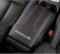 Vista 10 de XITER Protector de funda para reposabrazos de automóvil, 1 almohadilla de cuero para consola central para Nissan Rogue 2014-2020, 2017-2022 Rogue