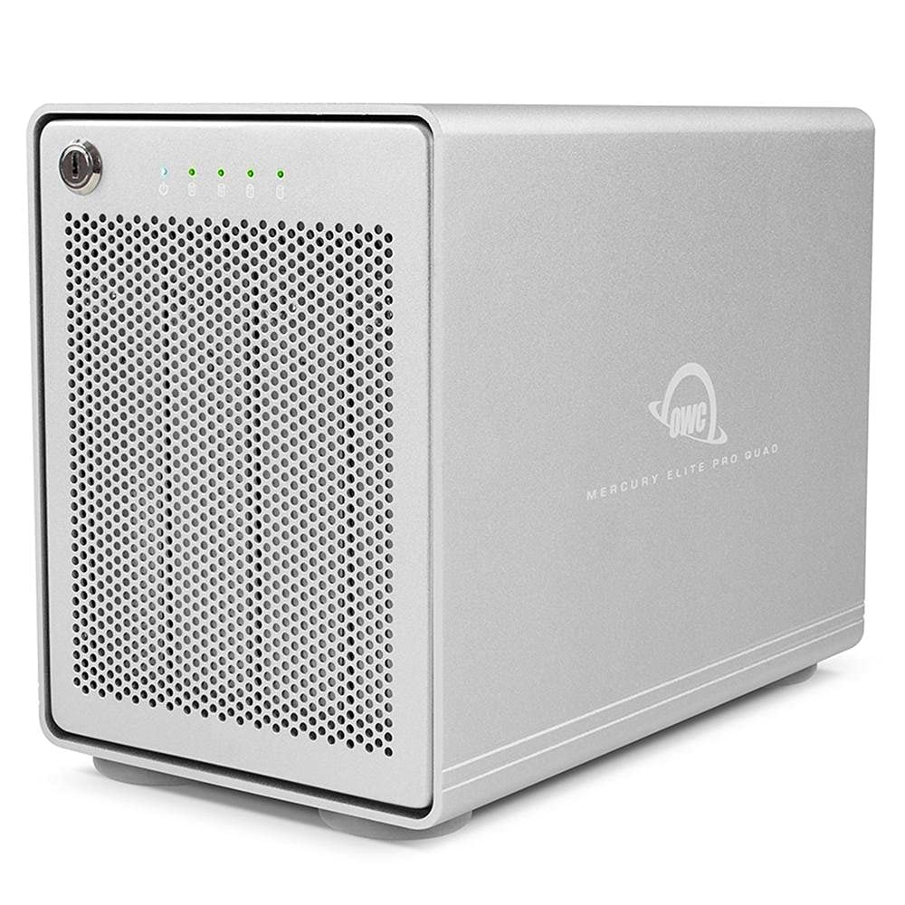 Amazon | OWC Mercury Elite Pro Quad USB 3.1 Gen 2対応 4ベイ外付け 
