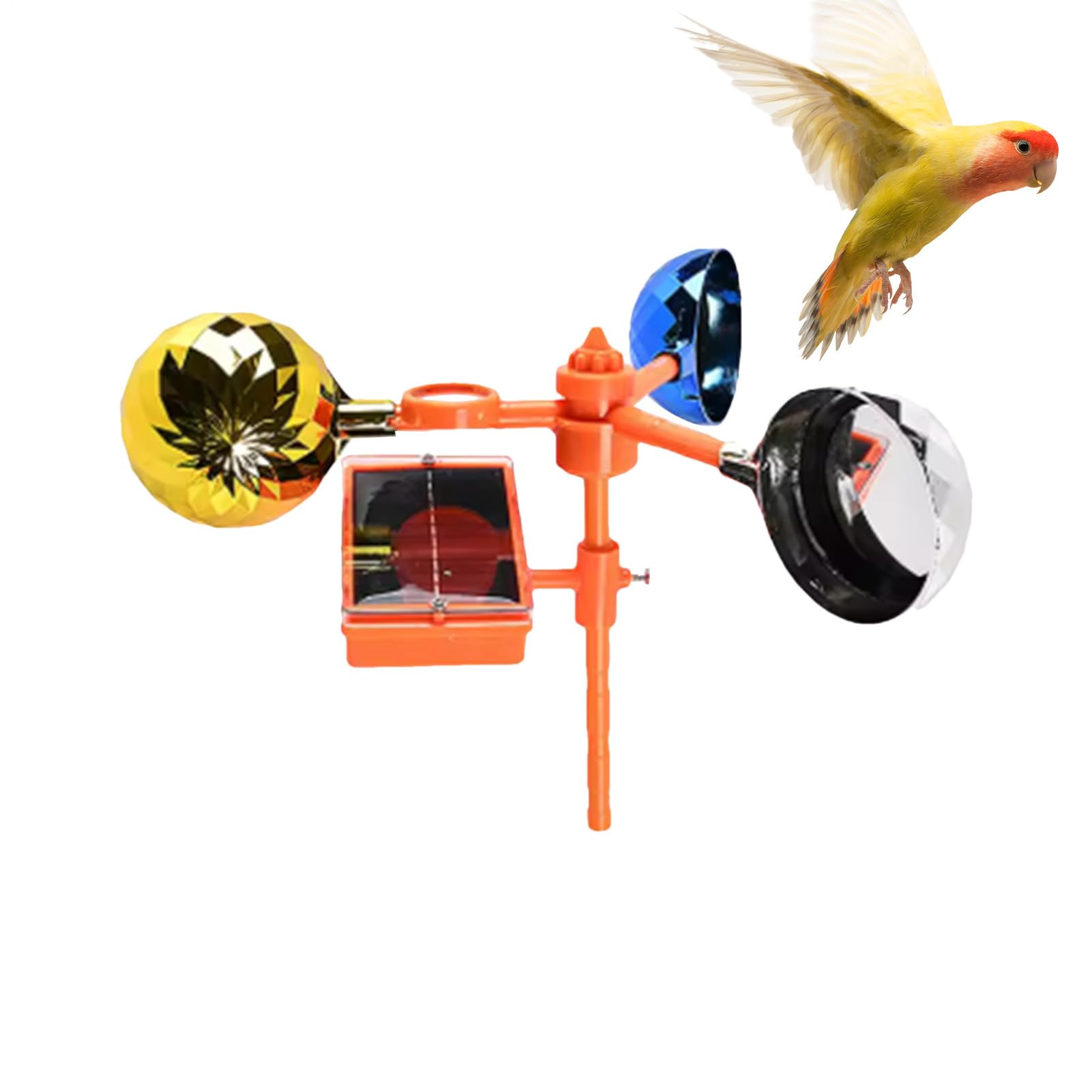 Effaroucheur solaire réfléchissant pour oiseaux sur l'eau et protection de bassin
