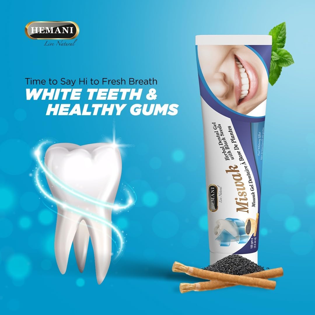 Dentifrice Naturel au MISWAK 170g – DABUR | Protection complète & hale