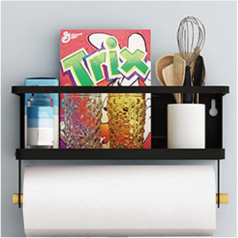 Buy Paper Towel Holder Refrigerator Spice Rack Organizer