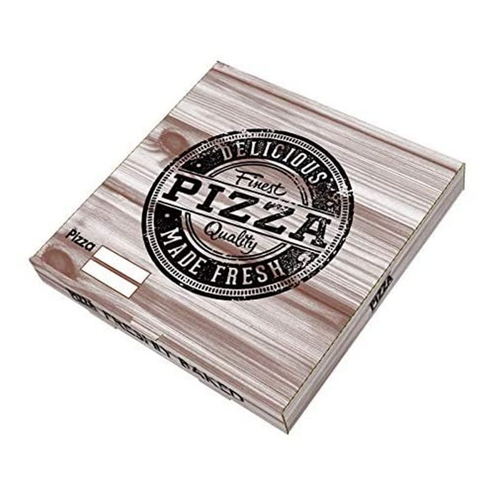 CAJA PARA PIZZA KRAFT 40x40x3,5 cm - 100 uds - REF.H40K