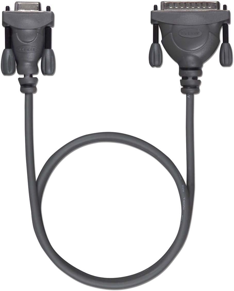 Belkin F2L088-10 IBM at/Modem DB9F/DB25M Cable (10-Feet)