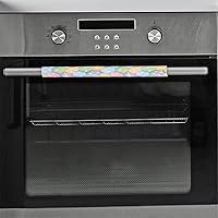 Vista 7 de Pardick Juego de 2 cubiertas para manija de puerta de refrigerador con diseño de huevo de Pascua, asas lavables para cocina, protector de decoración