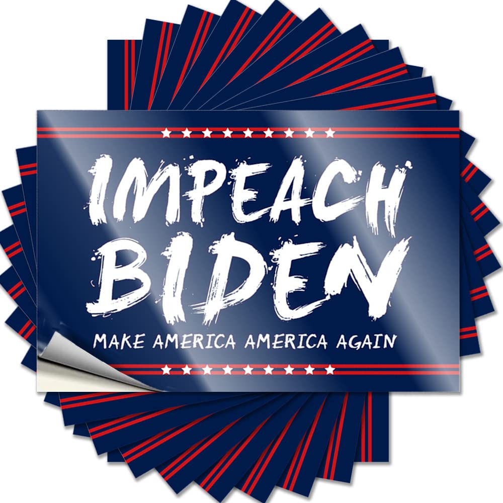 Impeach Biden-Make America America Again Door Summer - Teens Stuff Decal Self Adhesive Sticker(6X9CM)