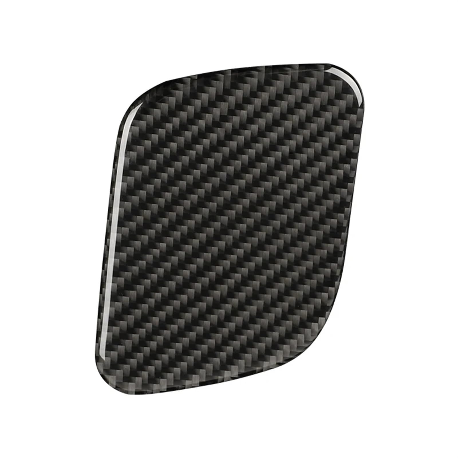 Car Trim Interior for Mustang GT 2015-2021 Carbon Fiber Car Main Driver Storage Box Decoration Cover Sticker Decal Interior(Left)