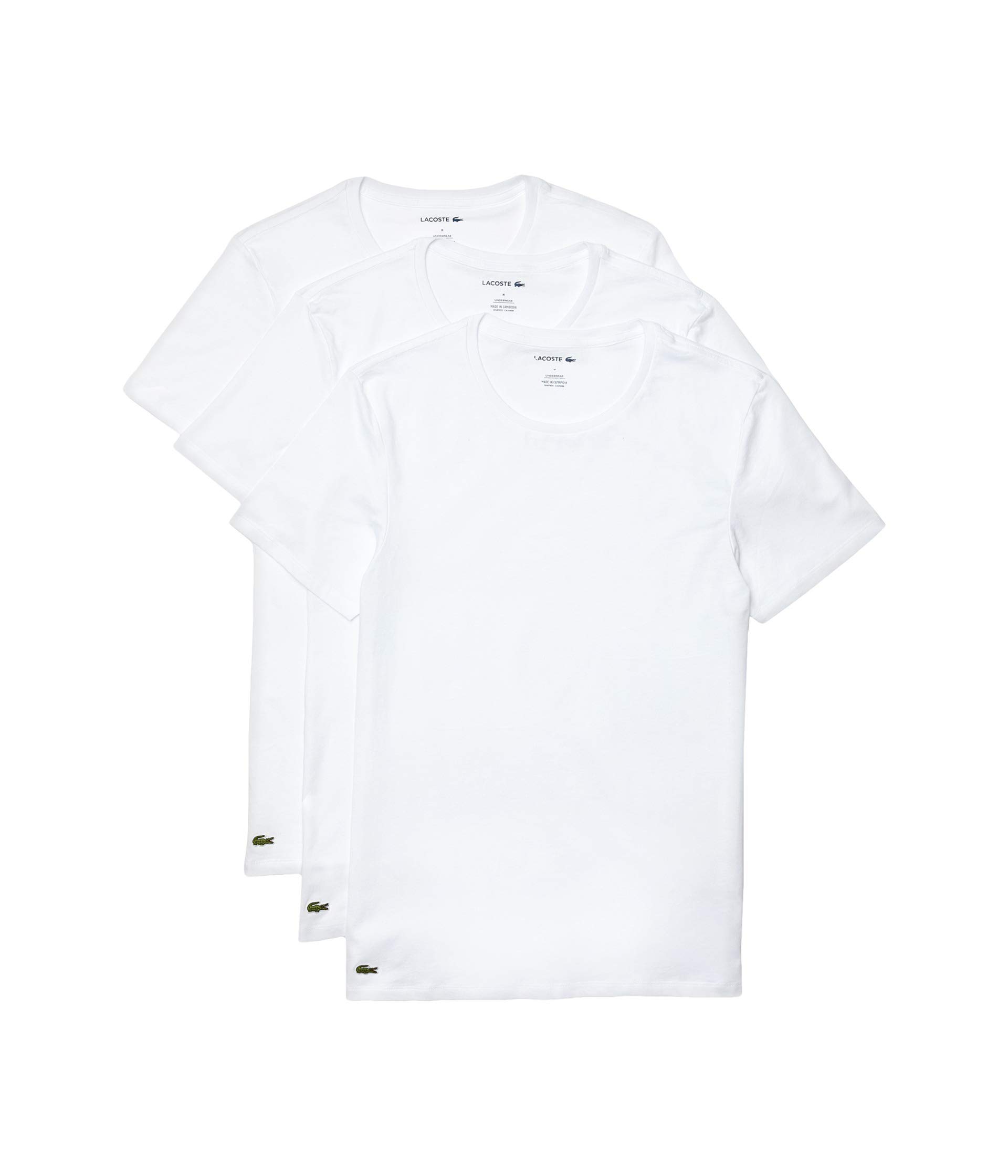 Buy > lacoste men's v neck t shirts slim fit > in stock