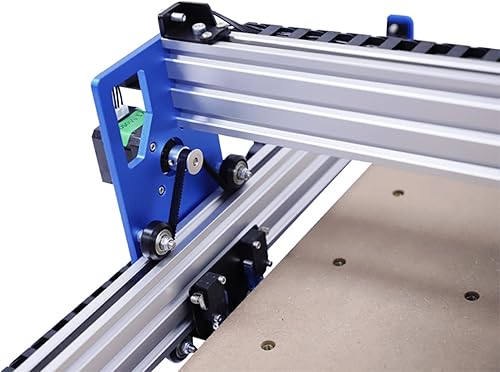 Miniatura 6 de Máquina de enrutador CNC, kit de máquina CNC Pro, mini kit de enrutador CNC de bricolaje, máquina de grabado, para madera, metal, acrílico, MDF,