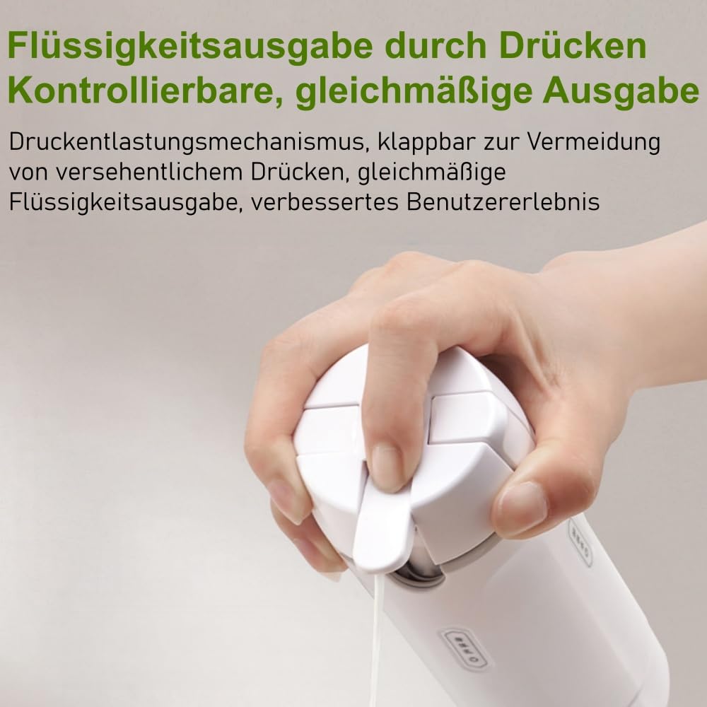 Cleanvo 4-in-1 Reise und Gym Spender,Tragbare, nachfüllbare,Kompakt und platzsparend für Shampoo, Lotion,Duschgel