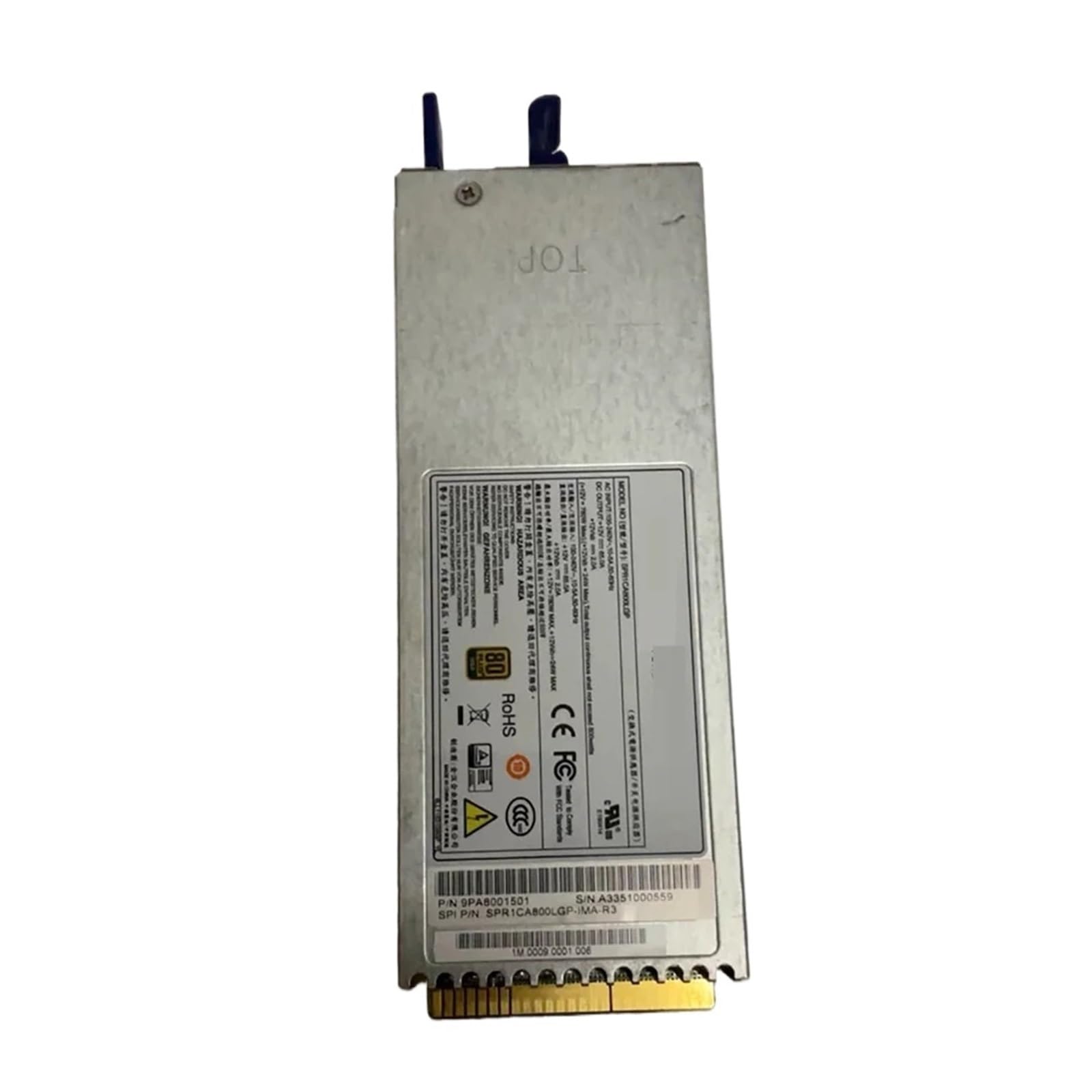 TPKMVGAP SPR1CA800LGP Server Power Supply 9PA8001051 800W