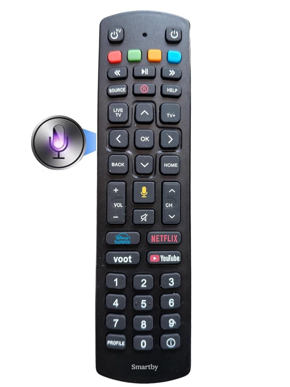Original Voice Remote Control Compatible with Replacement for Jo Fiber tv Set-Top Box Fiber Box airfiber Box .(for verification Message Our Customer Care on Whats app 9167077916)
