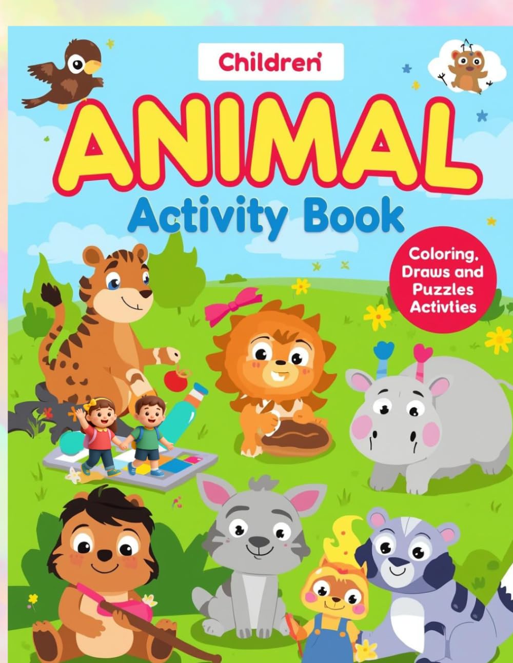 Kids Animal Activity Book: Fun Learning Activities for Kids Ages 3–8