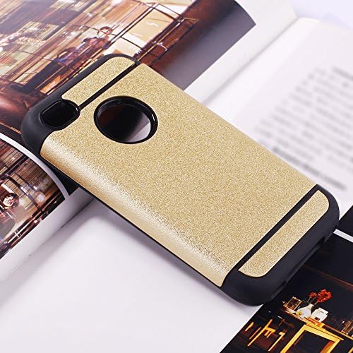 iPhone 4S Case, iPhone 4 Case, CHTech Dual Layer Hybrid Slim Armor Case with Solid PC and Shockproof TPU for iPhone 4 / 4S (Royal Gold)