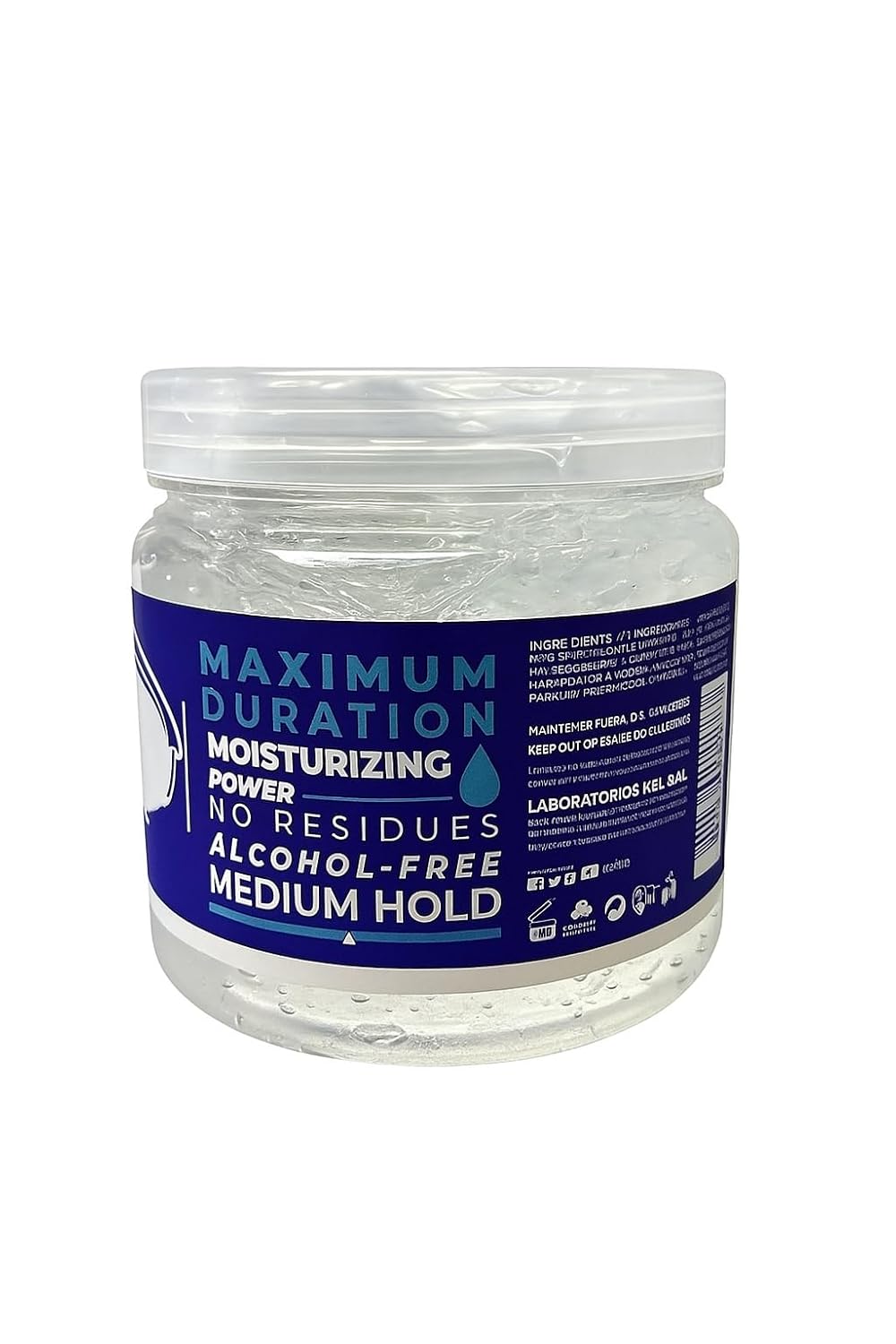 Dady Gel - Alcohol-Free Hair Styling Gel, 28 oz | Medium Hold, Maximum Duration, Moisturizing, No Residue, Clear Gel for All Hair Types