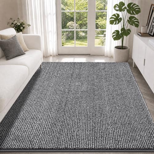 Image of Washable Area Rug 48 inch x 72 inch, Non Slip Kitchen Rug, Absorbent Runner Rug for Bedroom, Living Room, Dining Room (Roll Packing)