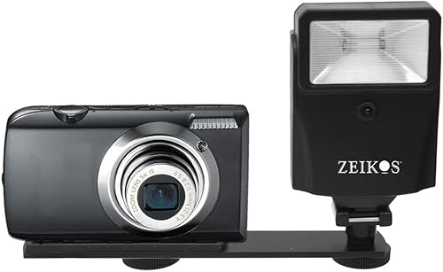 Miniatura 5 de Zeikos Flash esclavo digital ZE-DS12 con soporte para cámaras réflex digitales y apuntar y disparar