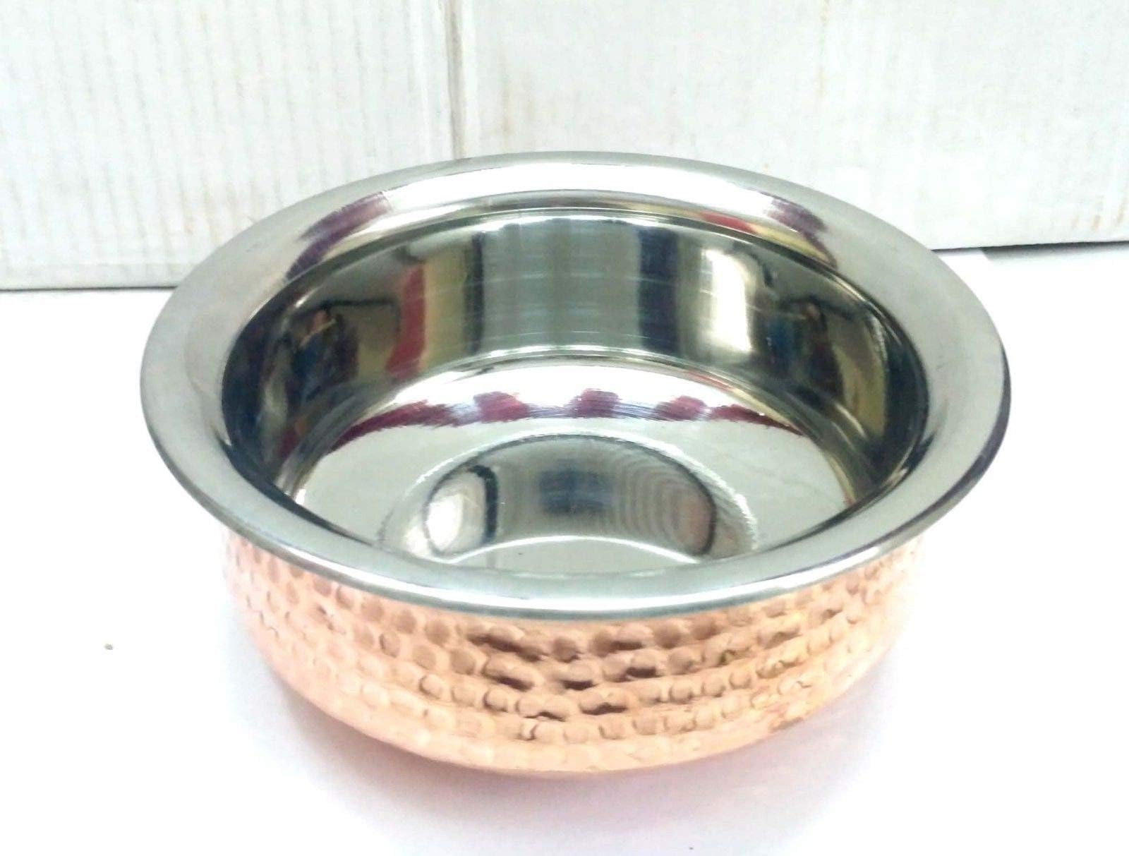 Copper/steel Handi Bowl - 14 Oz. (14 Oz.)