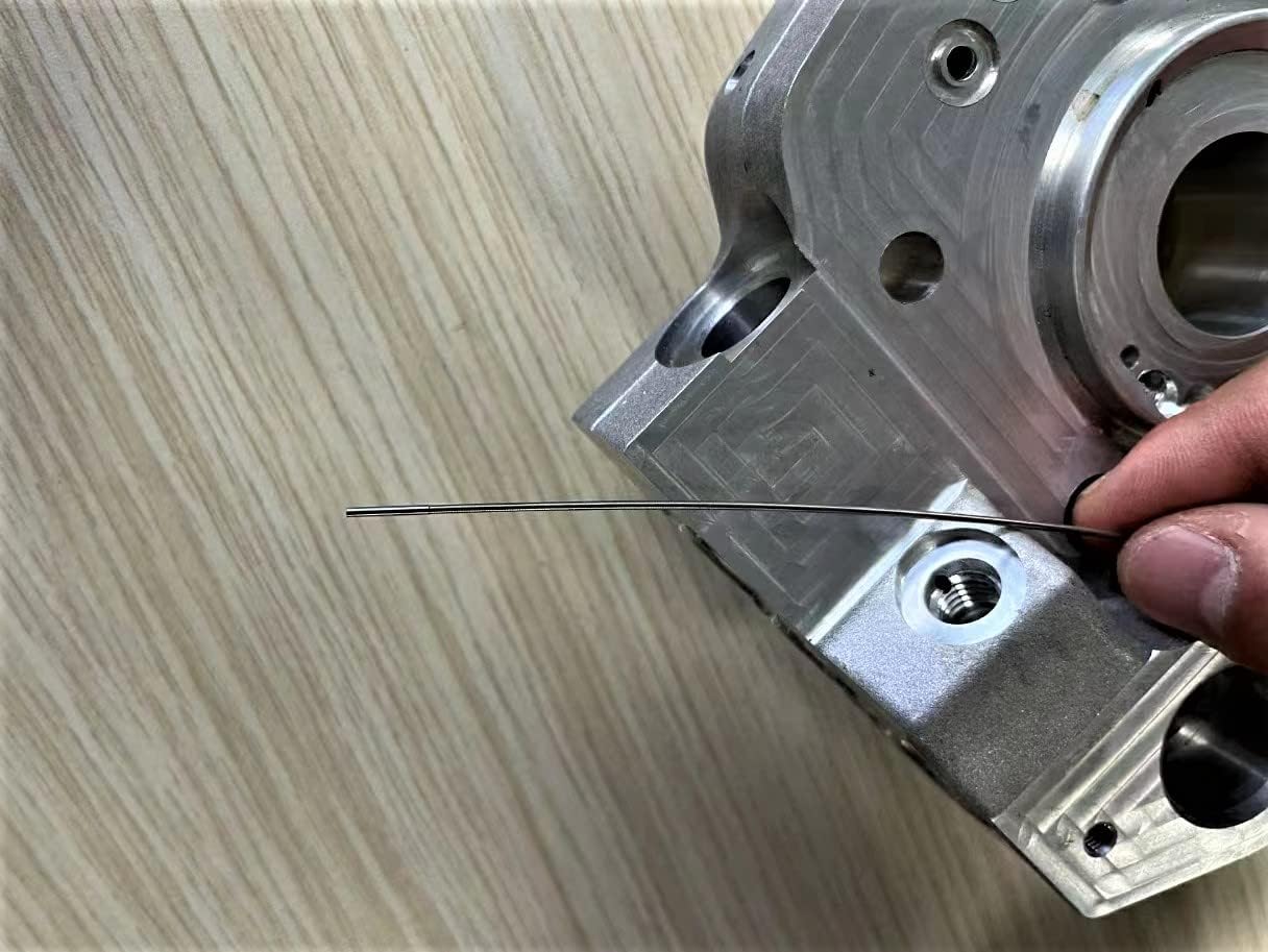 Vividia VK-0-09510 Flexible Non-Articulation 0.95mm / 0.037" Diameter 1 Meter Long Borescope Endoscope Videoscope Inspection Camera with 5" LCD Monitor