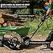 Miweba Bollerwagen Dumper | 𝟑𝟎𝟎 kg Traglast - Luftreifen - Volumen 75 L - Kippfunktion - Sackkarre - Schubkarre - Transportwagen - Kinderwagen - Handwagen - Gartenwagen - Wagen - Kippwagen (Grün)
