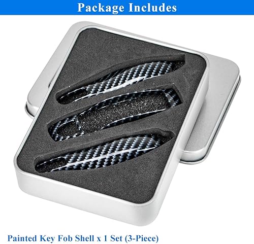 Miniatura 4 de AeroBon Funda pintada para llavesfunda para llavero compatible con Porsche Key Shell MK1