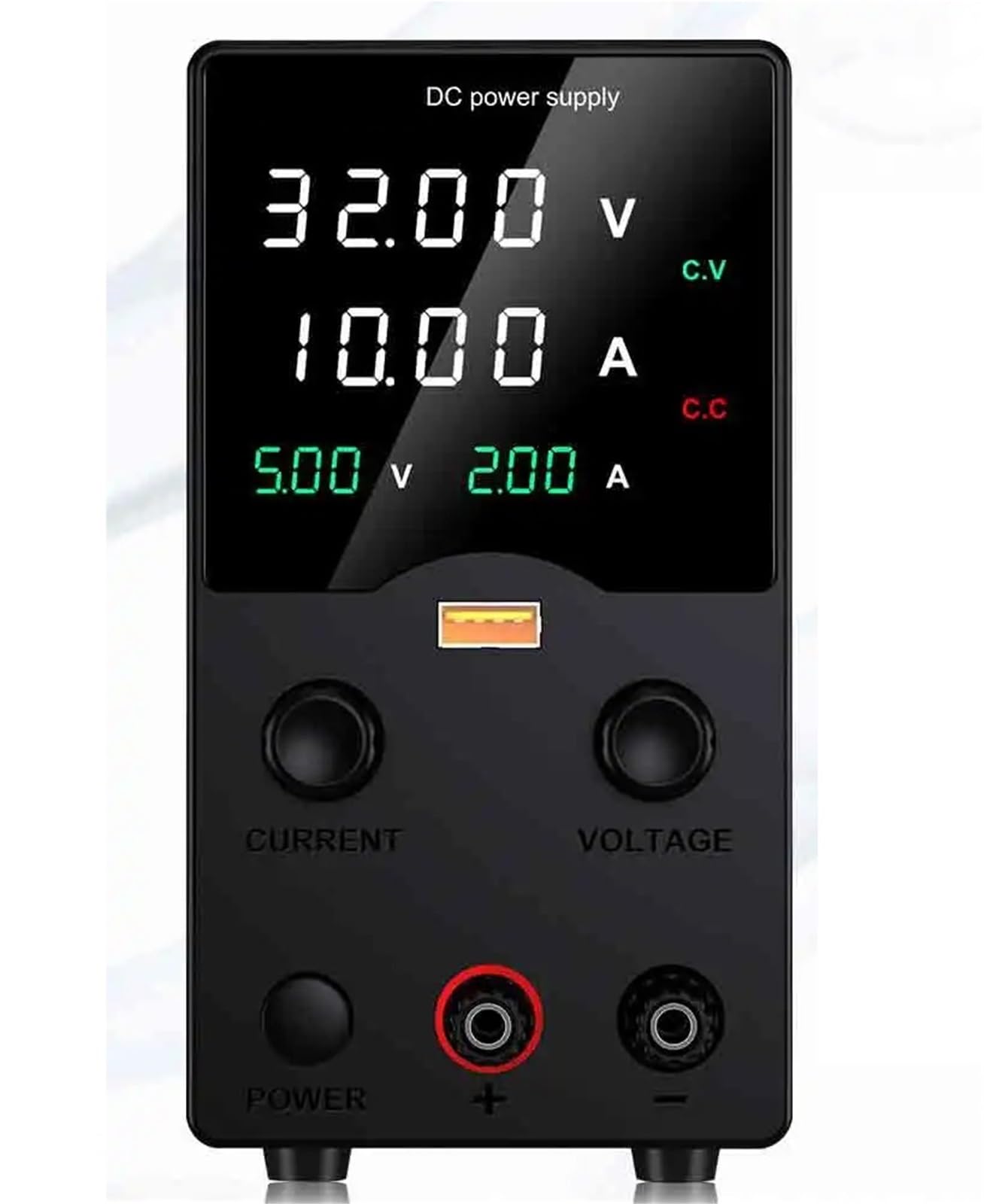 Fuente De Alimentación CC Laboratorio Ajustable, Banco, Regulador Voltaje Estabilizado E Interruptor For Reparación, Alta Precisión(GA305H(0-30V/0-5A))