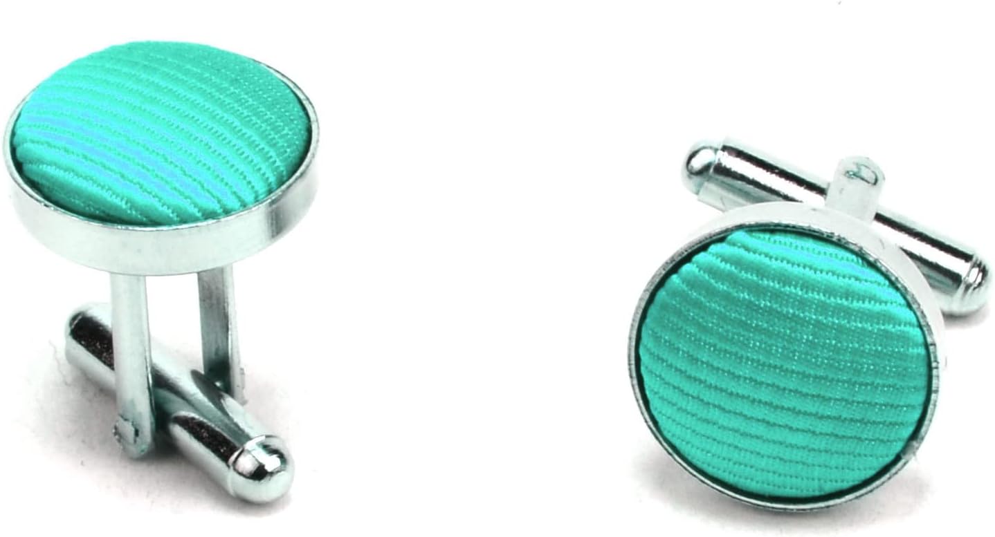 GUSLESON 3.15"（8cm） Solid Color Necktie and Pocket Square Cufflinks Sets For Men + Gift Box - Image 6