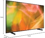 SAMSUNG 55-Inch Class Crystal 4K UHD AU8000 Series HDR, 3 HDMI Ports, Motion Xcelerator, Tap View, PC on TV, Q Symphony, Smart TV with Alexa Built-In - [UN55AU8000FXZC][Canada Version]