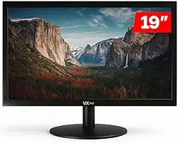 Monitor VXPRO LED 19 Polegadas HD+, HDMI/VGA, 5ms, Ângulo de Visão 170°, Bivolt