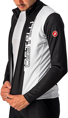 Miniatura 5 de CASTELLI Traguardo Jersey FZ, Negro claroblanco, XXL