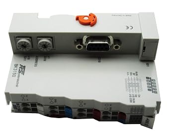 BECKHOFF BK3150 12 MBAUD, 128 Byte Input and Output, 24 VDC,25 to +60 Degree C, 64 Bus TERMINALS, 70 MA, Compact Bus Coupler, IP20, K-Bus Extension, PROFIBUS Coupler
