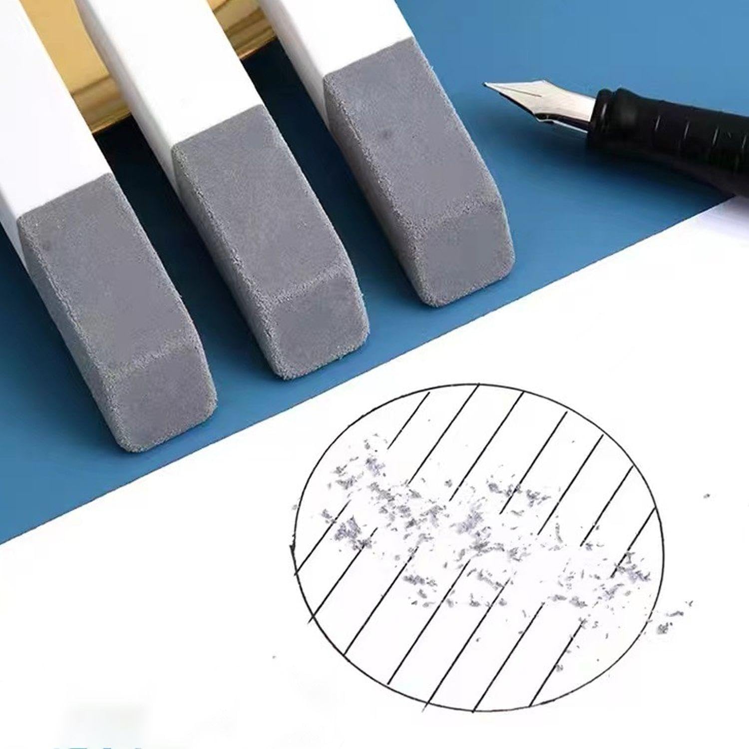 6 Borrador De Tinta, Borrador De Matt, Caucho Multifunción, Primero Del Proveedor De Papelería, Borrador, Oficina Y Suministro Escolar