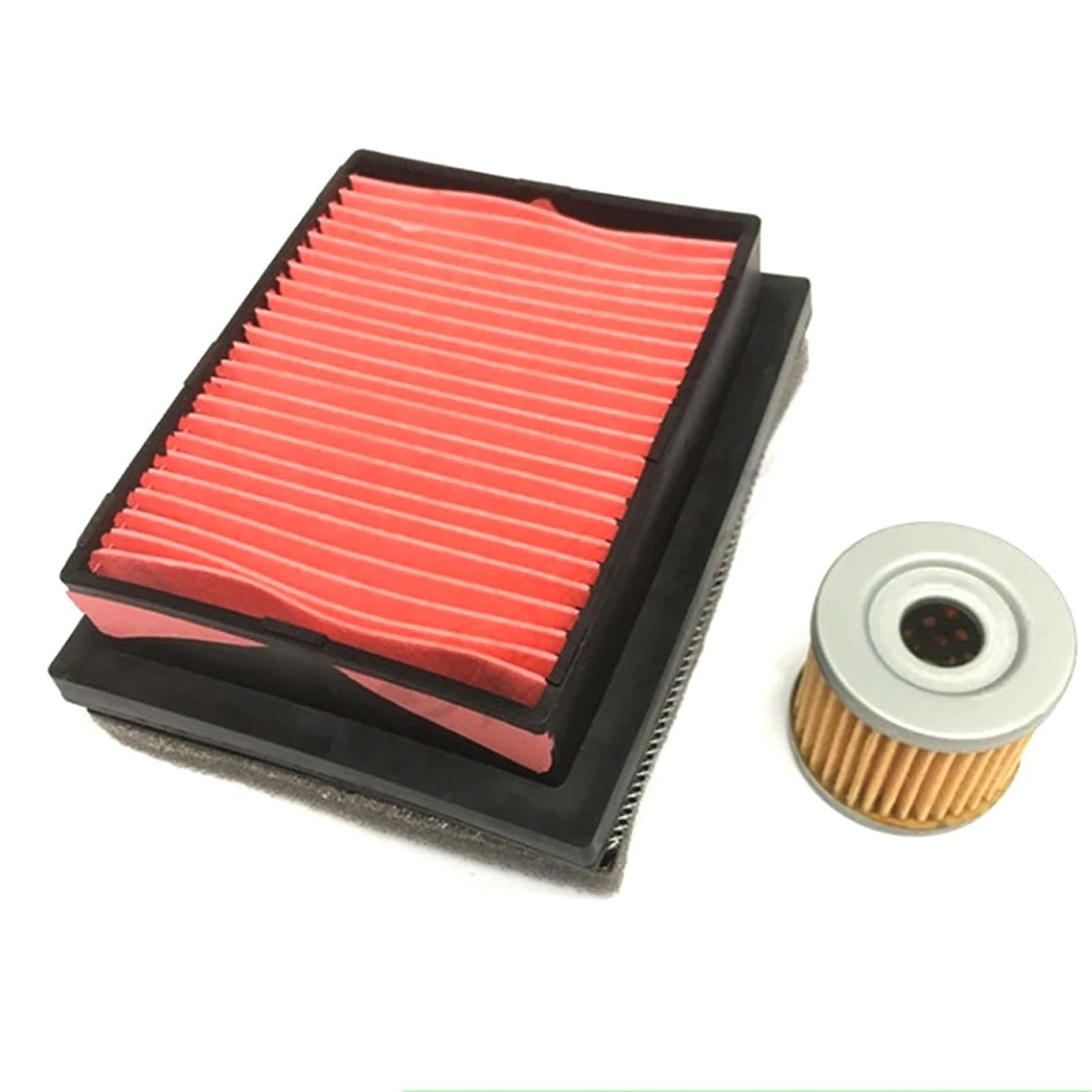 Compatibile con Keeway RKF125, compatibile con Benelli BJ150-31 BJ150S Filtro aria moto e filtro olio motore Elementi filtranti di ricambio(A)