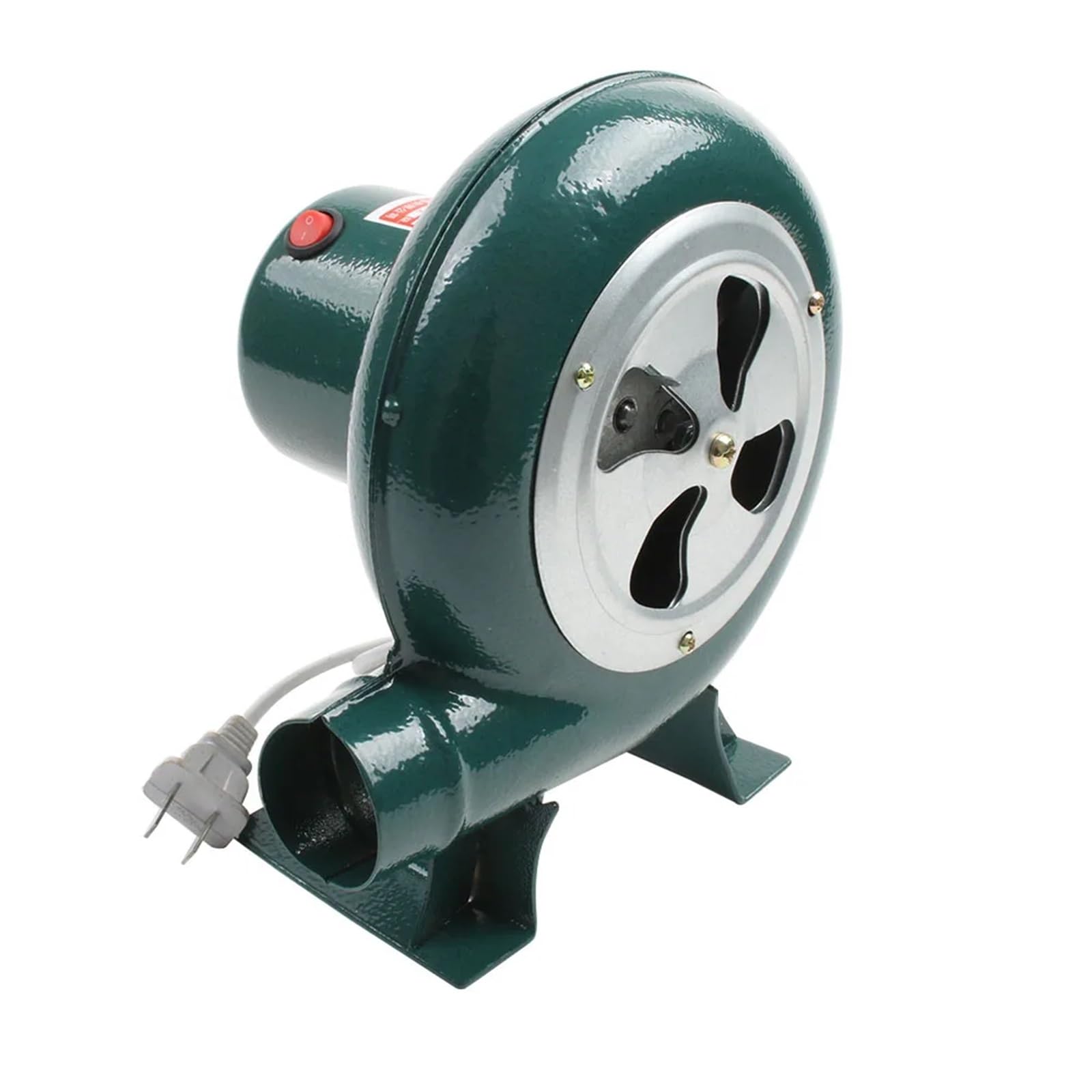 220 V ~ 240 V dmuchawa domowa żelazna dmuchawa do grilla mała dmuchawa odśrodkowa 30 W 40 W 60 W 80 W adapter UE zielona do grilla (30 W)