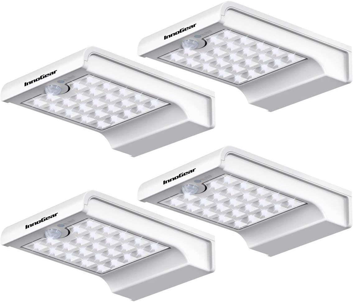 InnoGear 24LED Solar Wall Lights Pack of 4