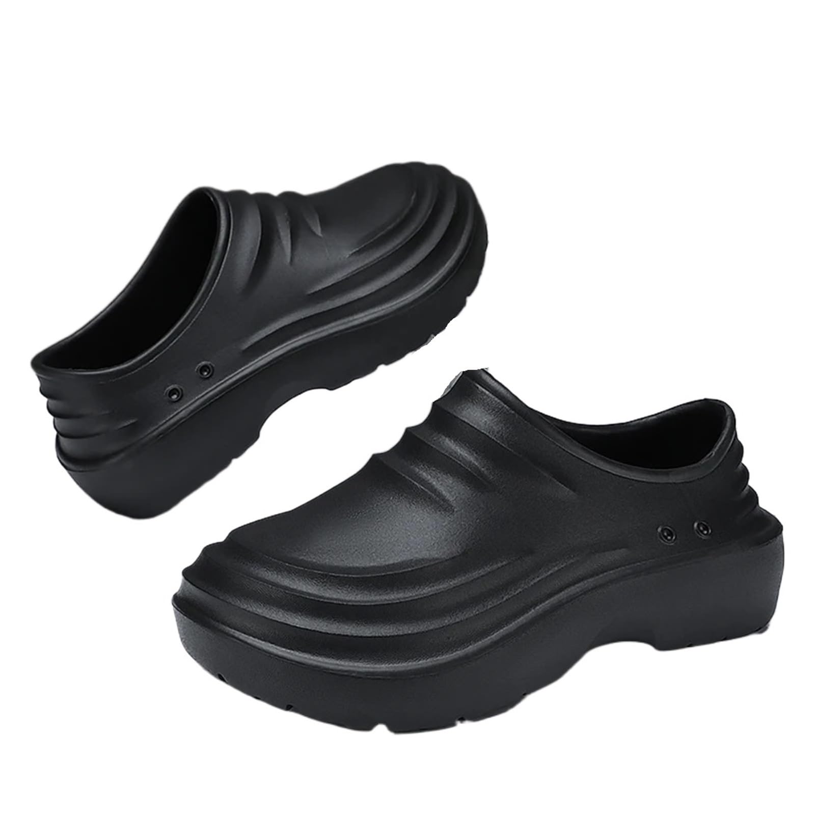 Herren Küchenarbeitsschuhe Männer Chef Schuhe Mann Sommer Strand Hausschuhe