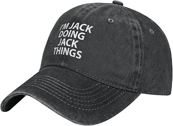 I'm Jacks Doing Jacks Things Hat Men Baseball Caps Cute Caps