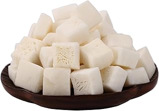 Dried Coconut Chunks Unsweetened Natural Coconut Crunchy Snacks Healthy Tropical Fruit Snack 9 OZ/255g In Resealable Bags No Artificial Colors or Flavors Low-Calorie,Vegan