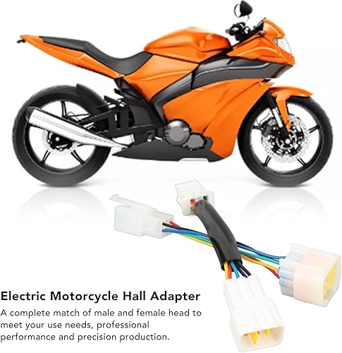 Miniatura 3 de KIMISS - 2 conectores eléctricos para controlador de motocicleta, adaptador de controlador de pasillo de motocicleta de 6.496 in6.49 pulgadas, IP67,