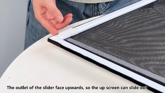 2-Pack Expandable Window Screen – 2-Way Adjustable, 24 H X 25-45 W Horizontal, Aluminum Frame Fiberglass Mesh