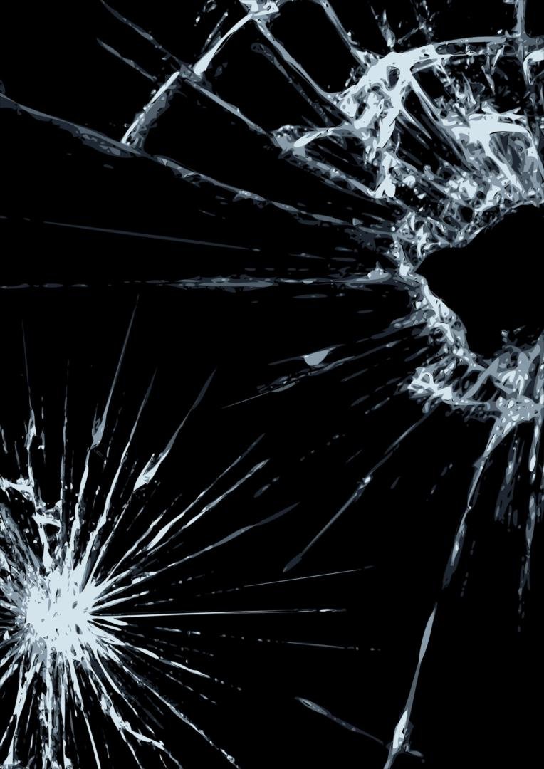 Amazon ポスター ウォールステッカー シール式ステッカー 飾り 127 L版 写真 フォト 壁 インテリア おしゃれ 剥がせる Wall Sticker Poster 写真 風景 ひび割れ ヒビ ガラス 0058 ウォールステッカー オンライン通販