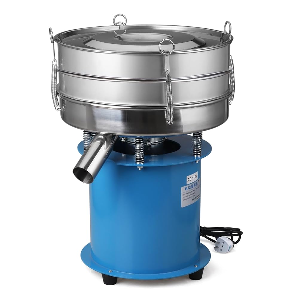 るい機 Amazon | JTVTW 電動振動ふるい機 粉体ふるい 電動篩フィルター