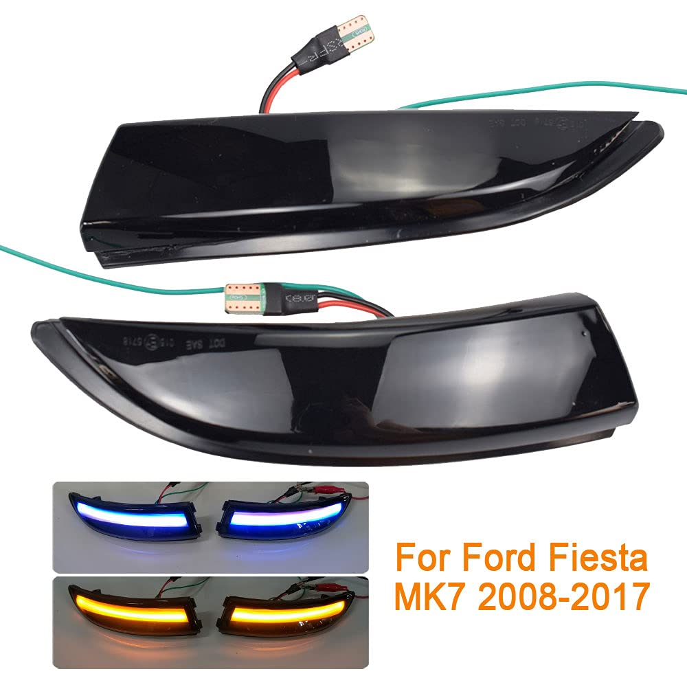 Indicatore Di Direzione Per Specchietto Ford Fiesta MK8 2017-2022 – Lato Sinistro, Dinamico, Plug&Play