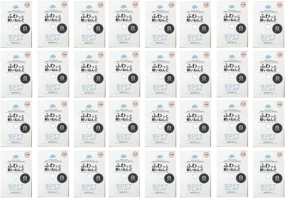 Soft Clay (32 Set, White)